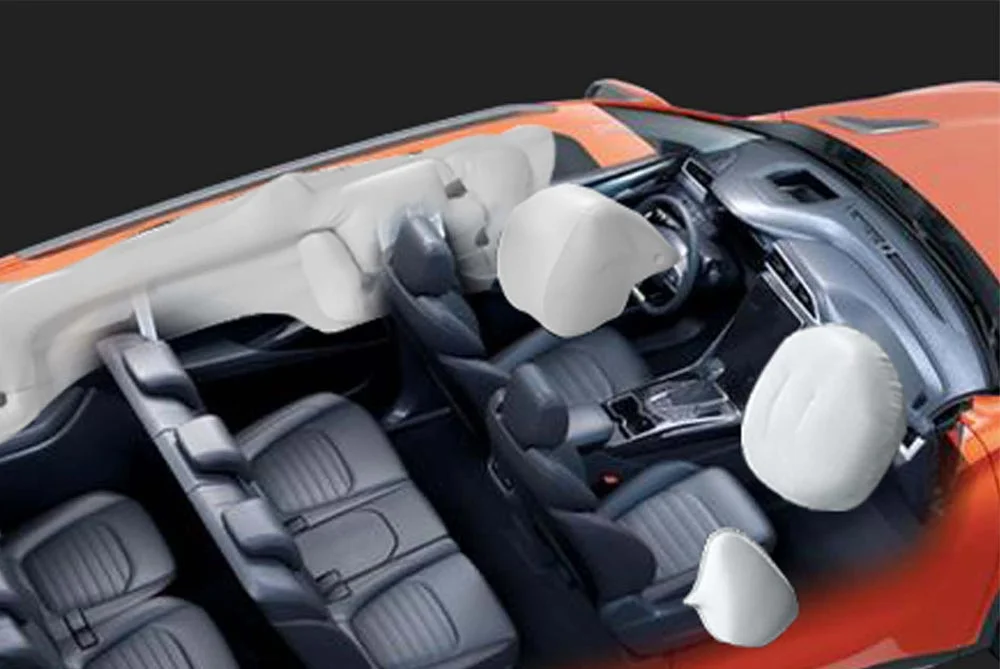 Avanzados airbags y sistemas de seguridad a bordo del SUV Maxus