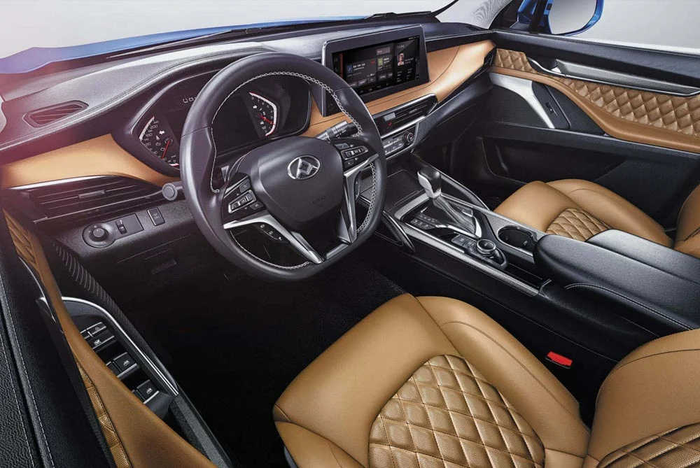 Novedosos diseño interior con gran tecnología en cabina del SUV Maxus